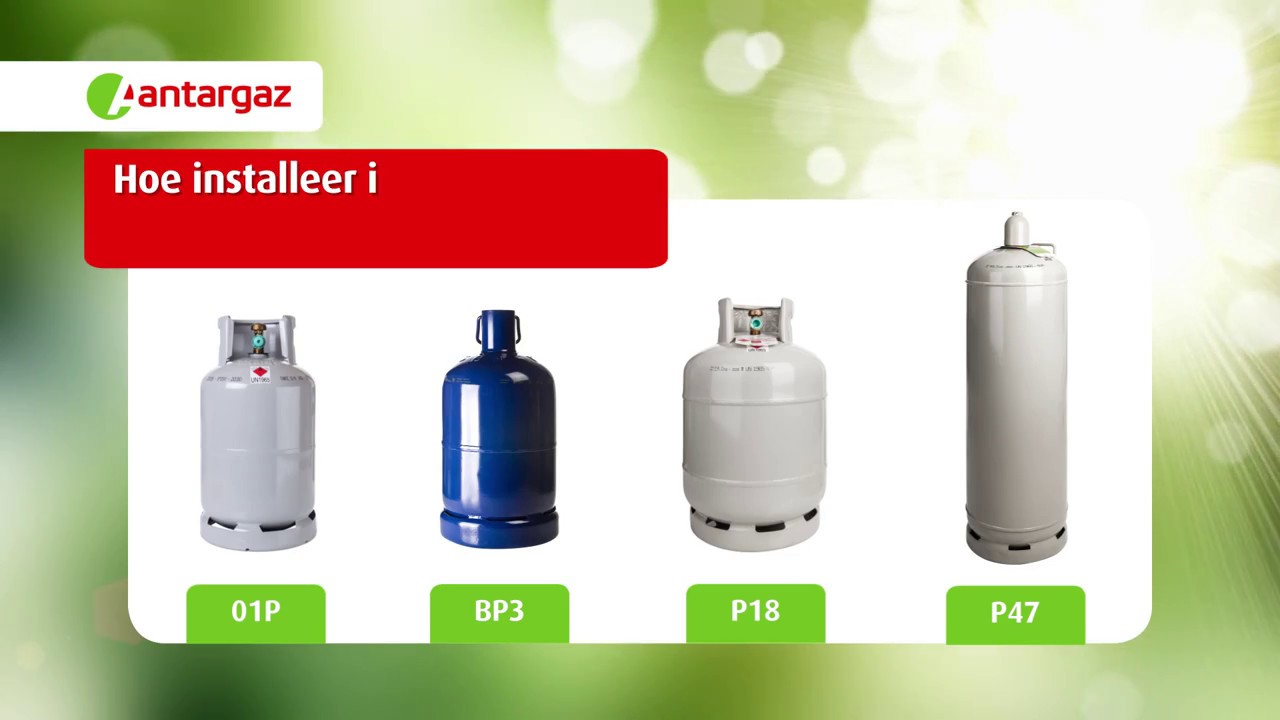 Hoe sluit ik een gasfles aan? | Antargaz